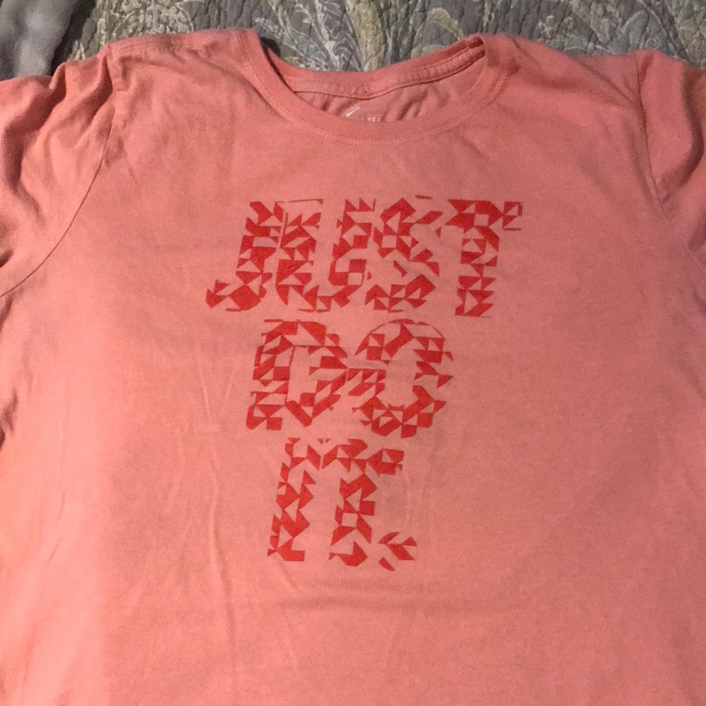 Nike Pink Graphic Tee